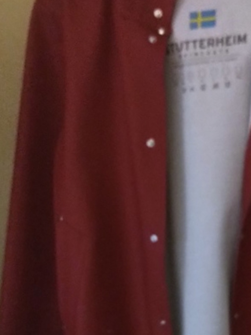 Stutterheim Stockholm Raincoat Medium /Red